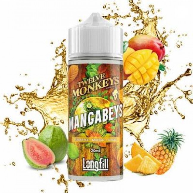 12 MONKEYS CLASSIC MANGABEYS 20ML/120ML FLAVORSHOT