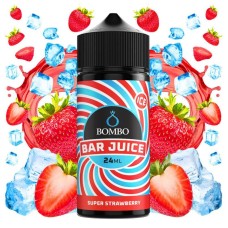 BOMBO BAR JUICE SUPER STRAWBERRY 24ML/120ML FLAVORSHOT