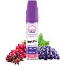 Dinner Lady Flavor Shot Moments Grape Star 50ml/60ml