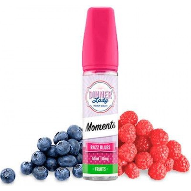 Dinner Lady Flavor Shot Moments Razz Blues 50ml/60ml