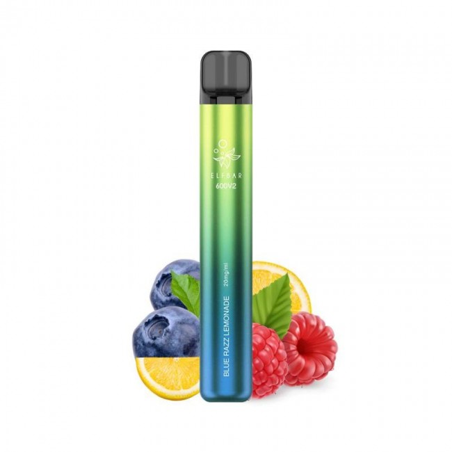 ELF BAR EB 600V2 20MG 2ML BLUE RAZZ LEMONADE
