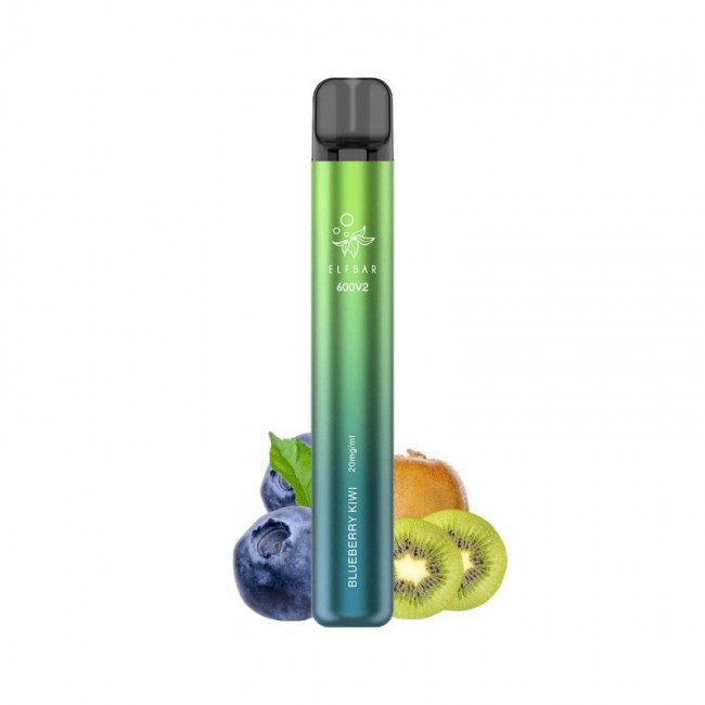 ELF BAR EB 600V2 20MG 2ML BLUEBERRY KIWI