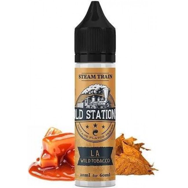 Steam Train Old Stations LA Wild Tobacco 60ml